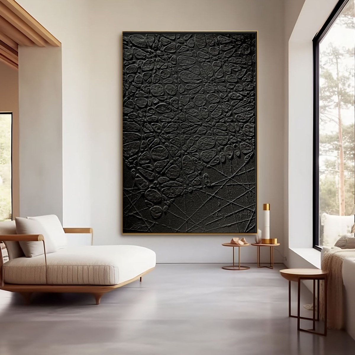 Plaster Art Texture Painting HBV325 - royalbrushart