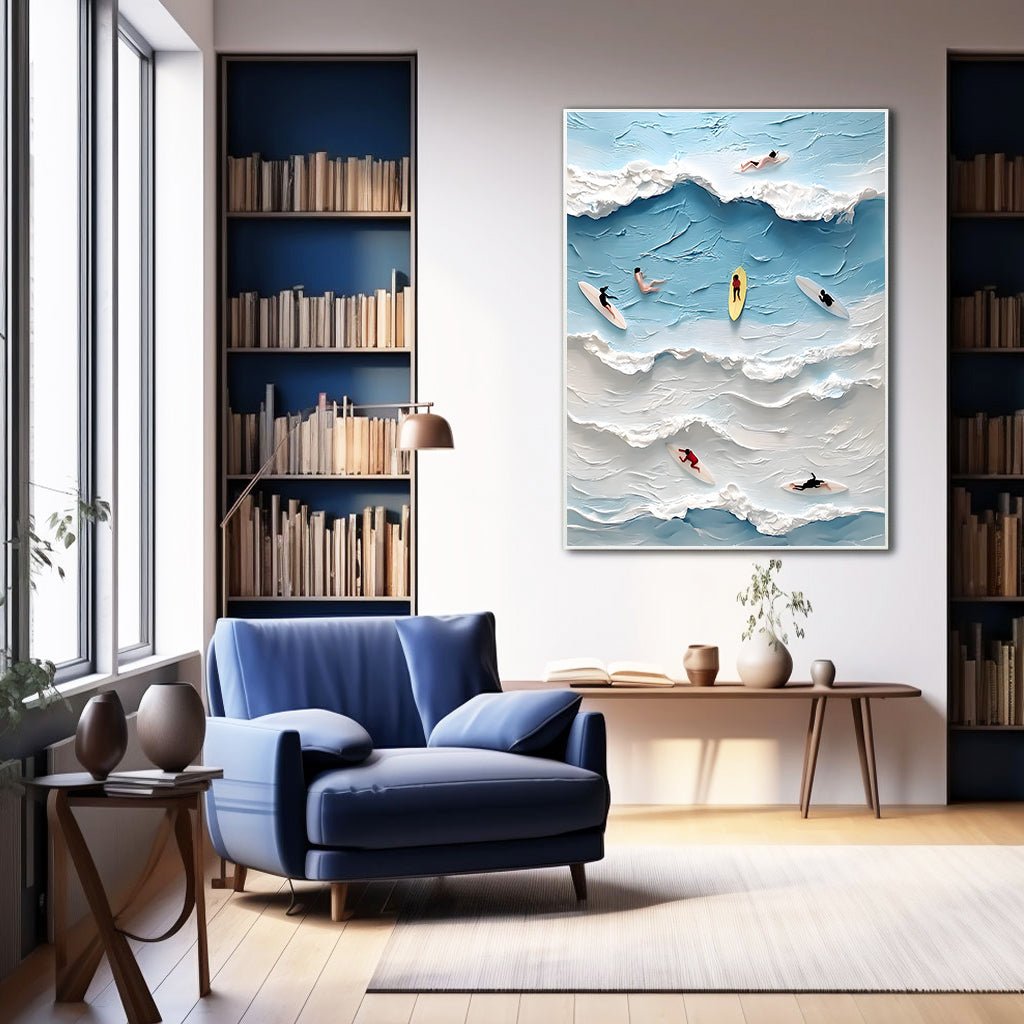 Plaster Art Texture Painting RAB661 - royalbrushart