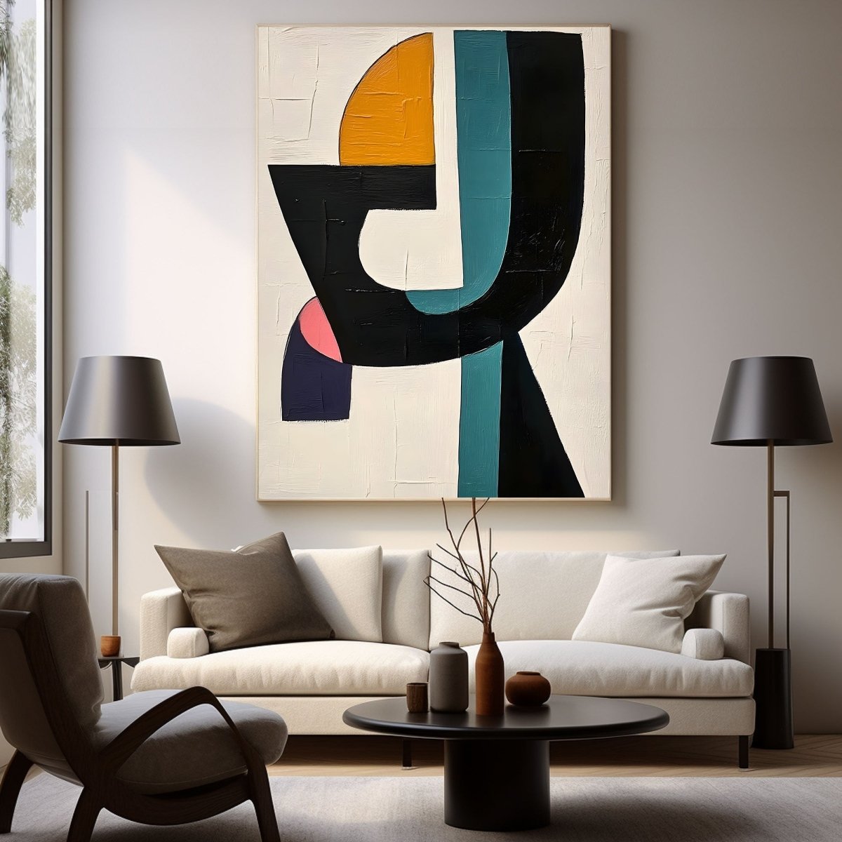 Wabi Sabi Wall Art RAB671 - royalbrushart