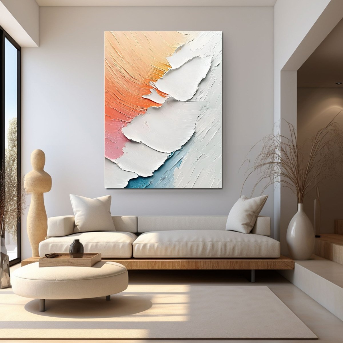 Plaster Art Texture Painting RAB517 - royalbrushart