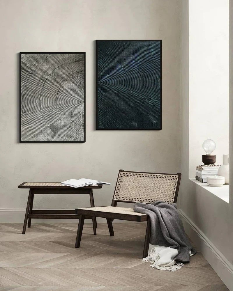 Abstract Painting Set Of 2 RAB696 - royalbrushart