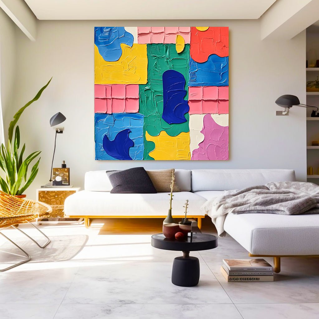 Colorful Wall Painting RAB567 - royalbrushart