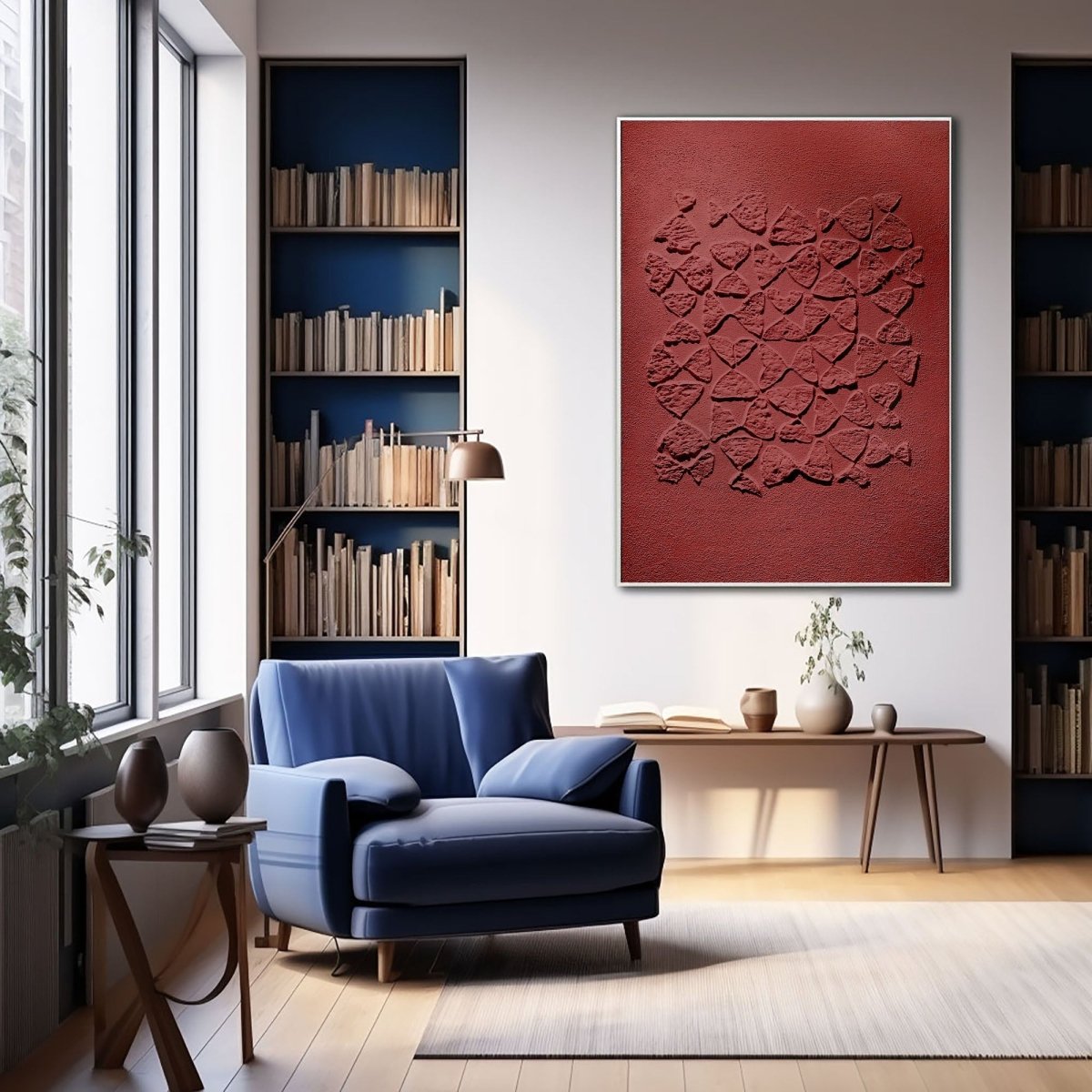 PLASTER ART TEXTURE PAINTING HBV196 - royalbrushart