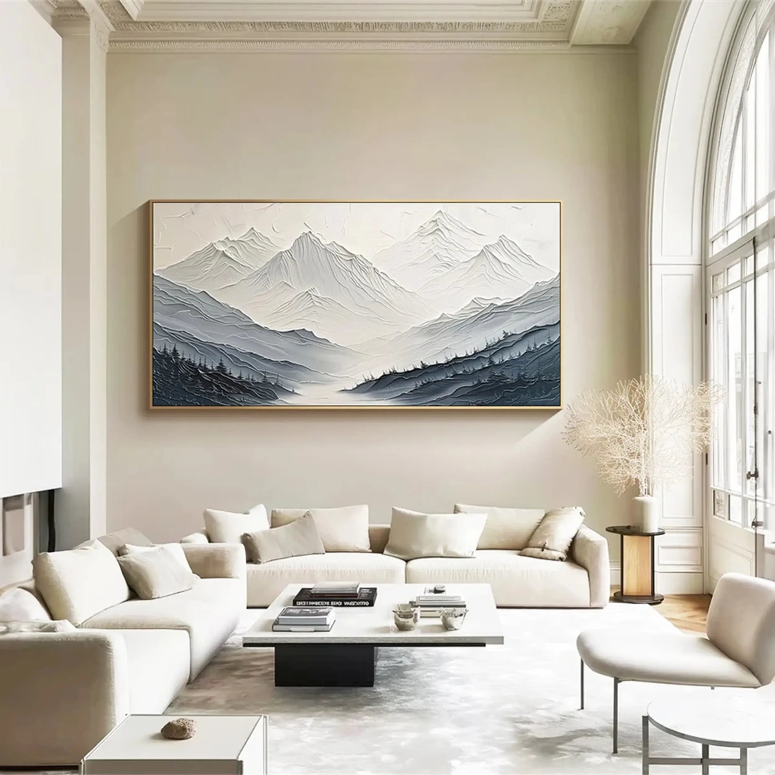 Plaster Art Texture Painting RAB007 - royalbrushart