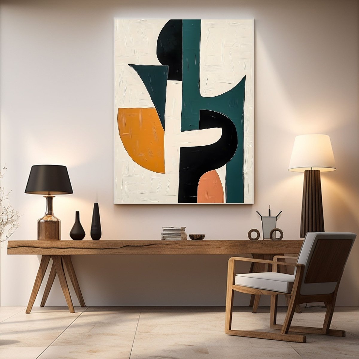 Wabi Sabi Wall Art RAB670 - royalbrushart