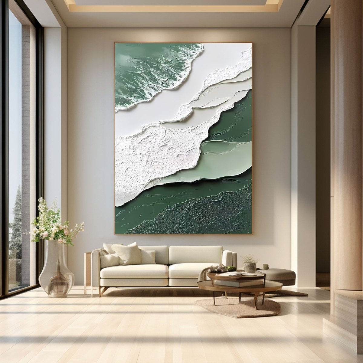 plaster art Texture Painting RAB307 - royalbrushart
