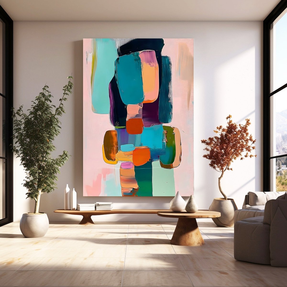 abstract painting RAB297 - royalbrushart