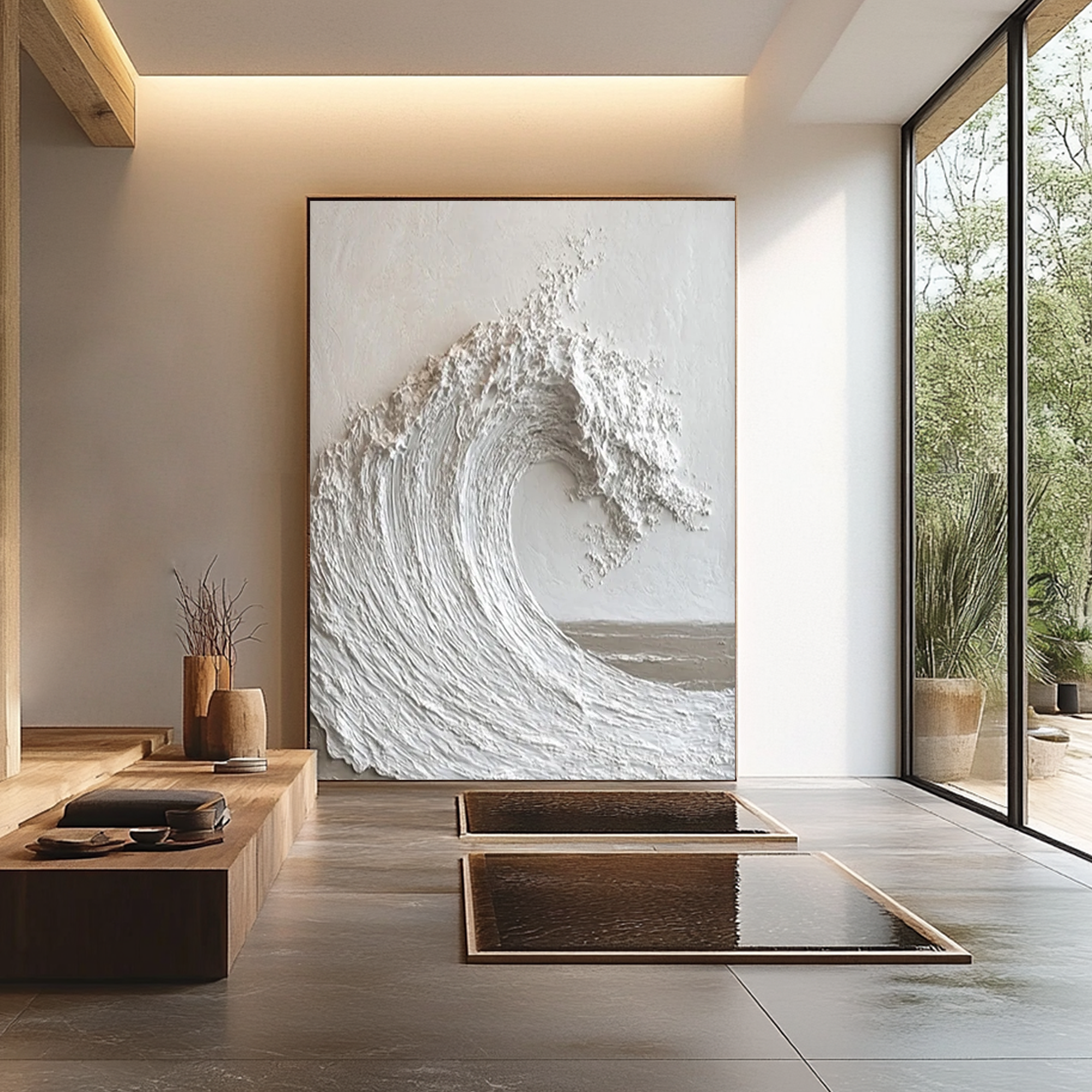 Plaster Art Texture Painting #RAB945