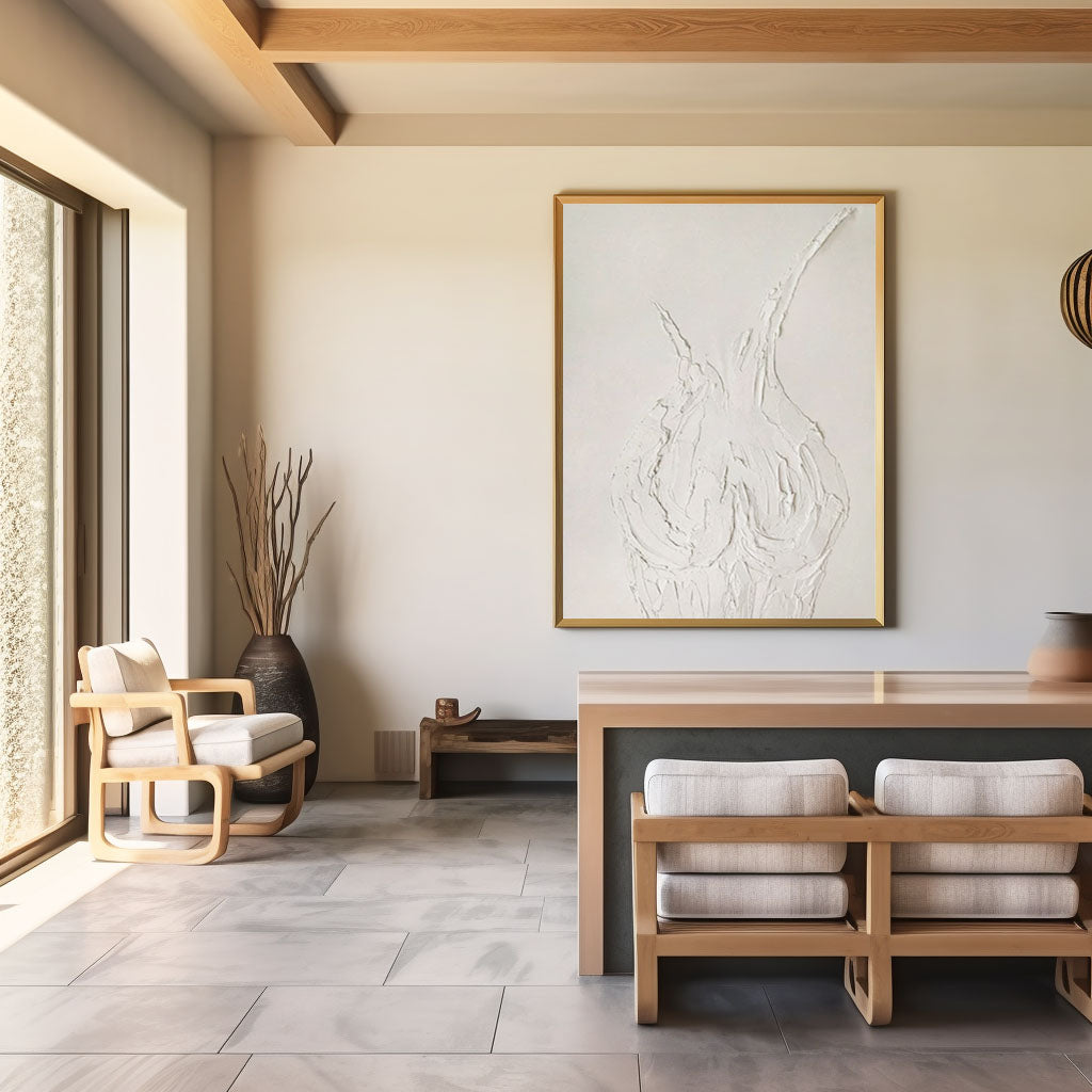 Plaster Art Texture Painting #RAB223