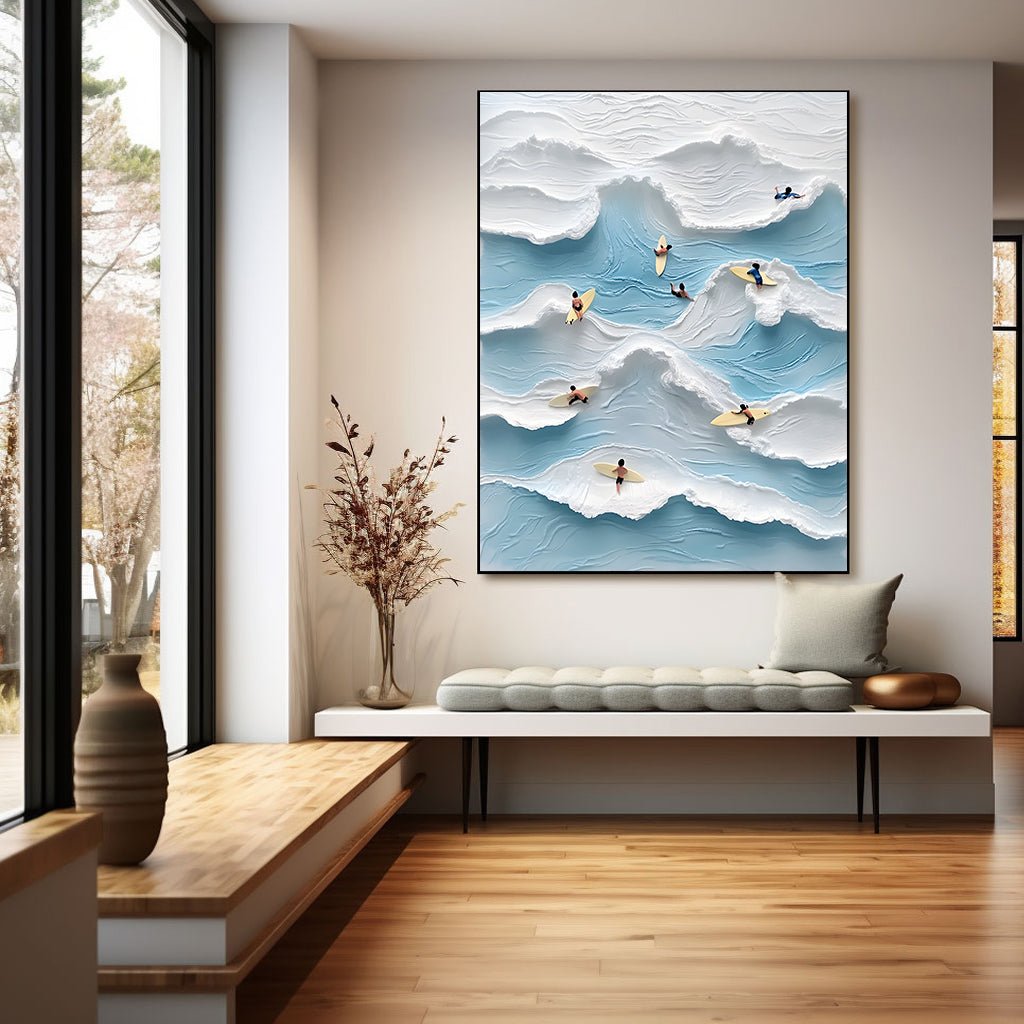 Plaster Art Texture Painting RAB662 - royalbrushart