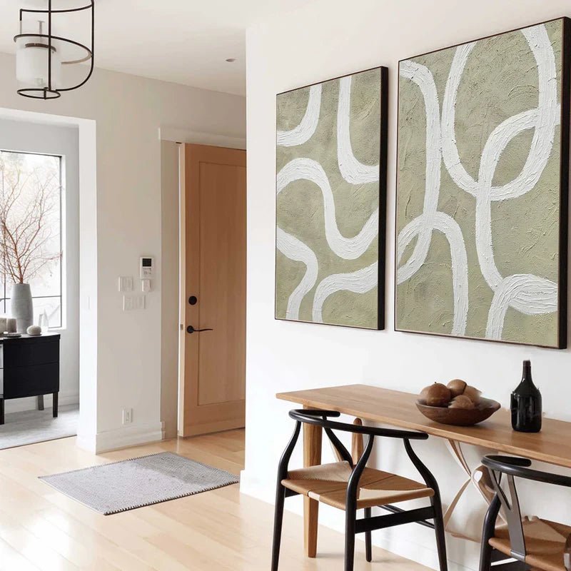 Contemporary Minimalist Art RAB699 - royalbrushart