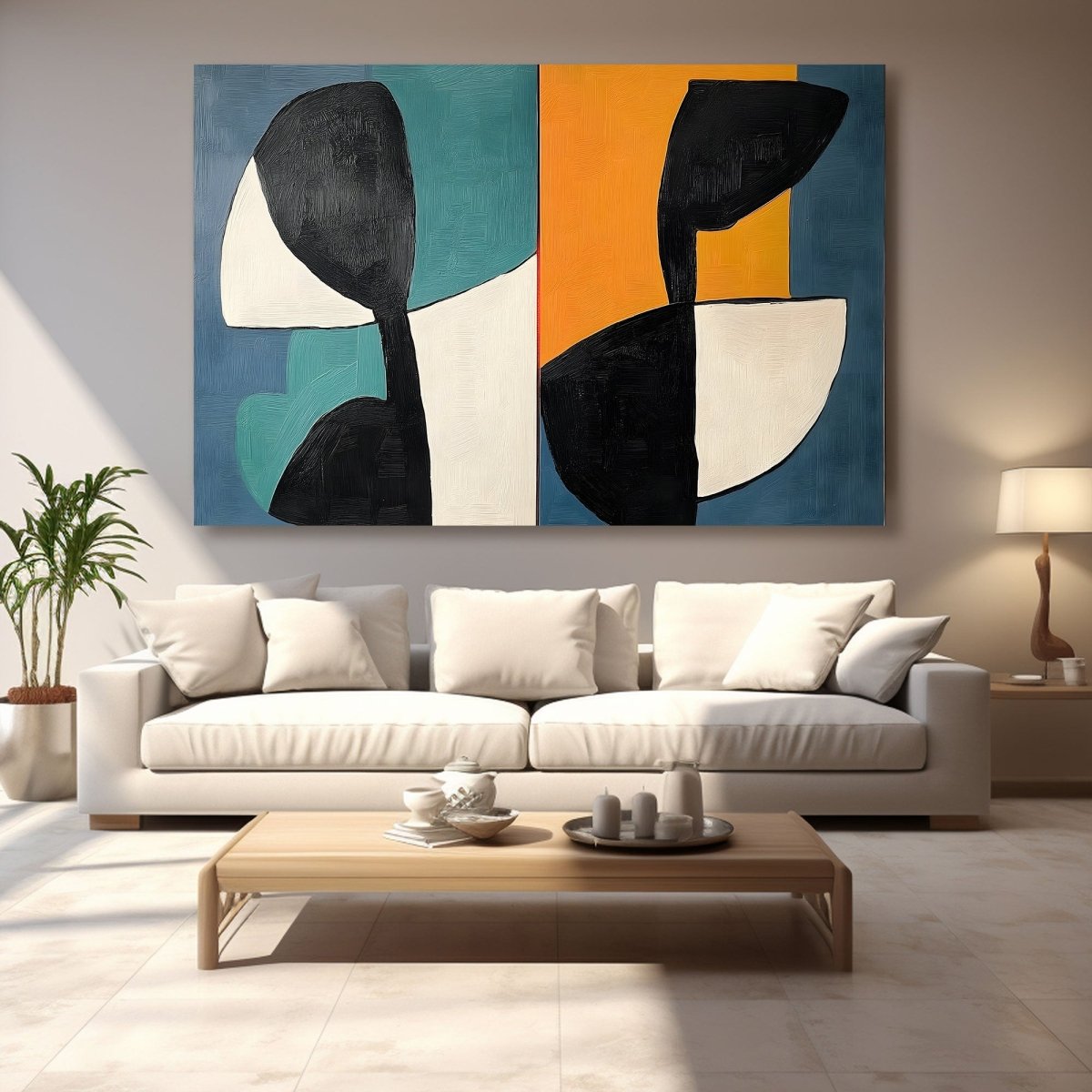 Wabi Sabi Wall Painting RAB600 - royalbrushart