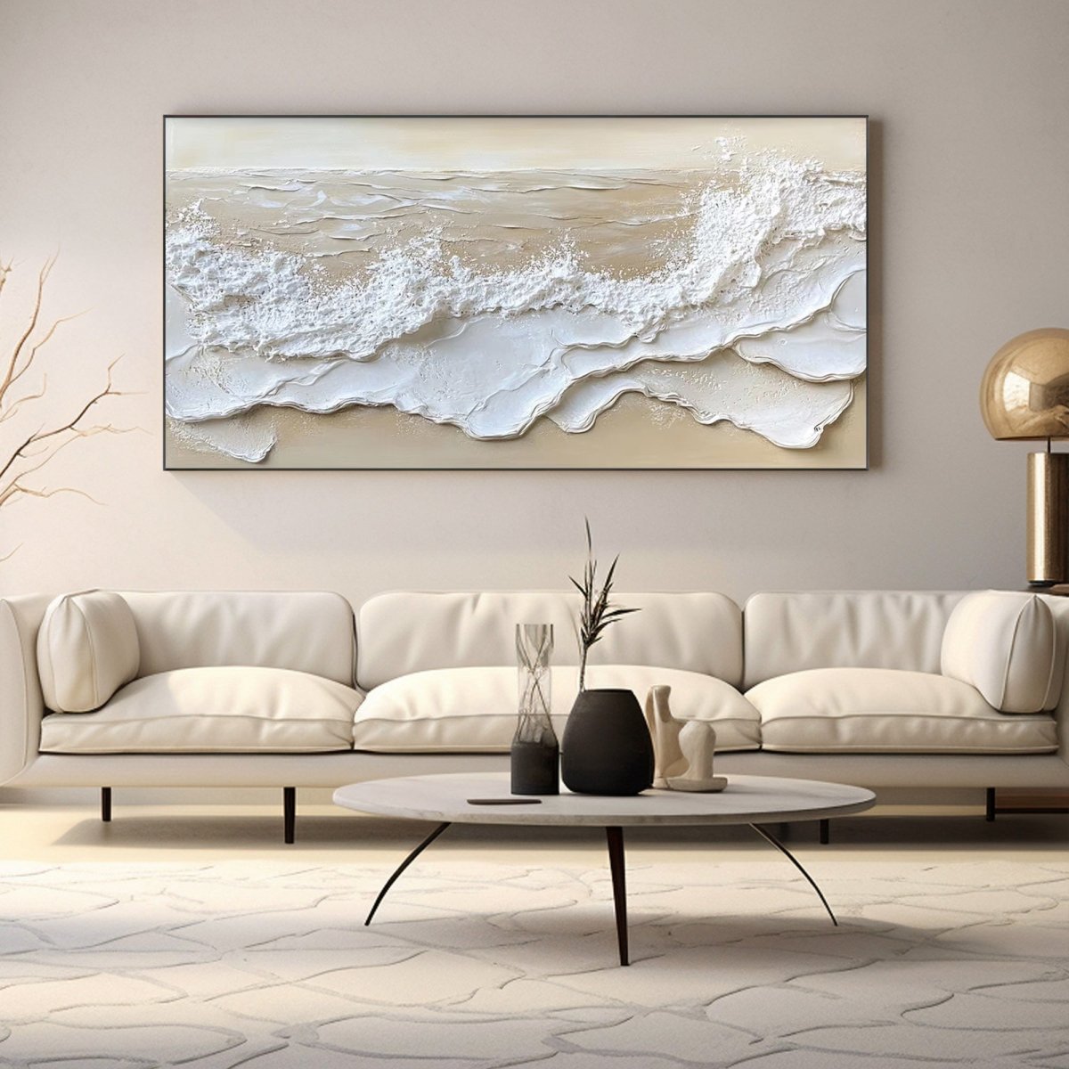 Plaster Art Texture Painting BV392 - royalbrushart