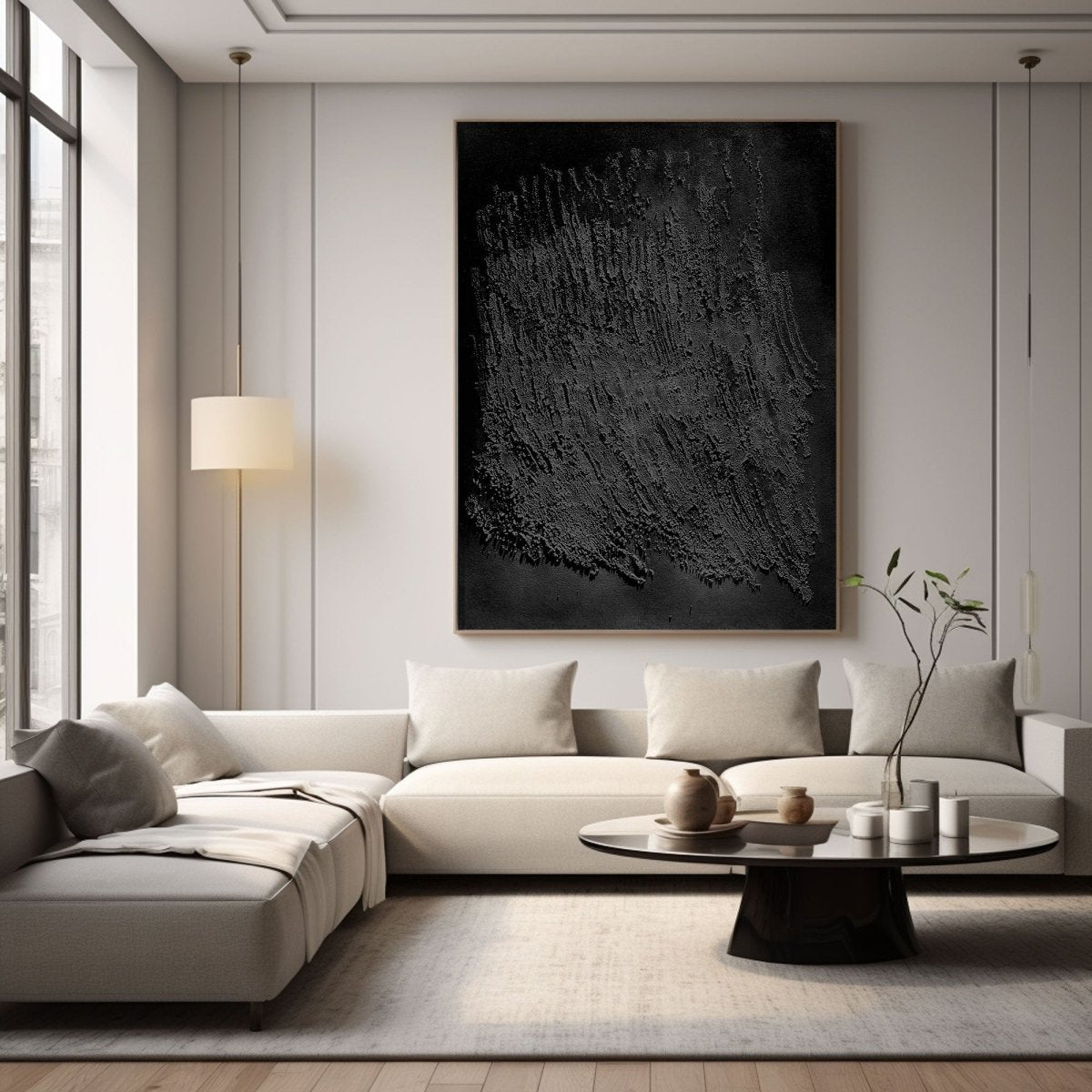plaster Art texture painting HBV139 - royalbrushart