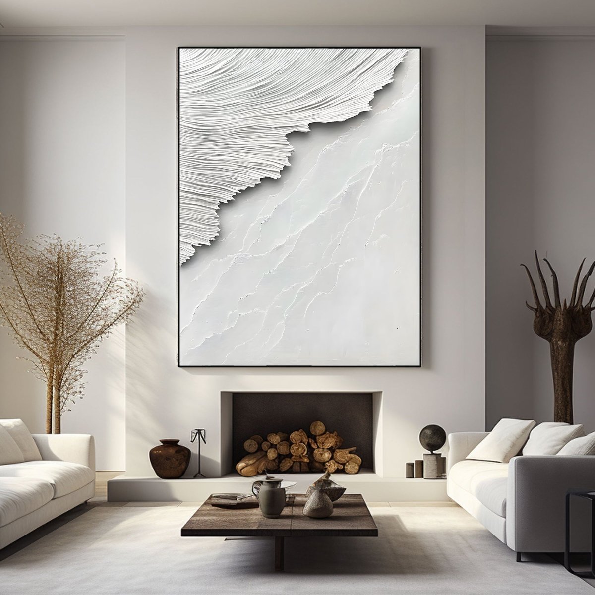 Contemporary Minimalist Art RAB506 - royalbrushart