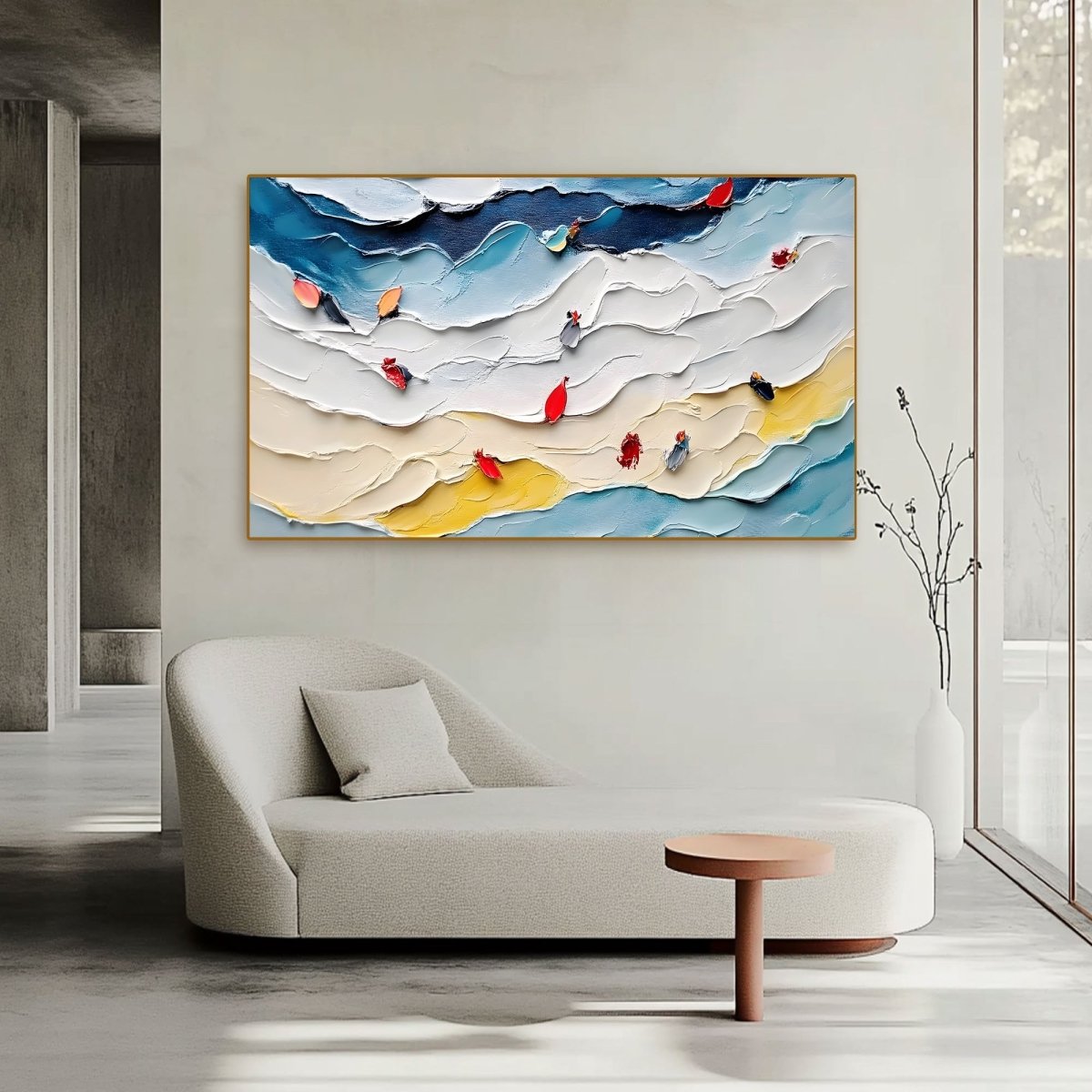 Plaster Art Texture Painting RAB685 - royalbrushart