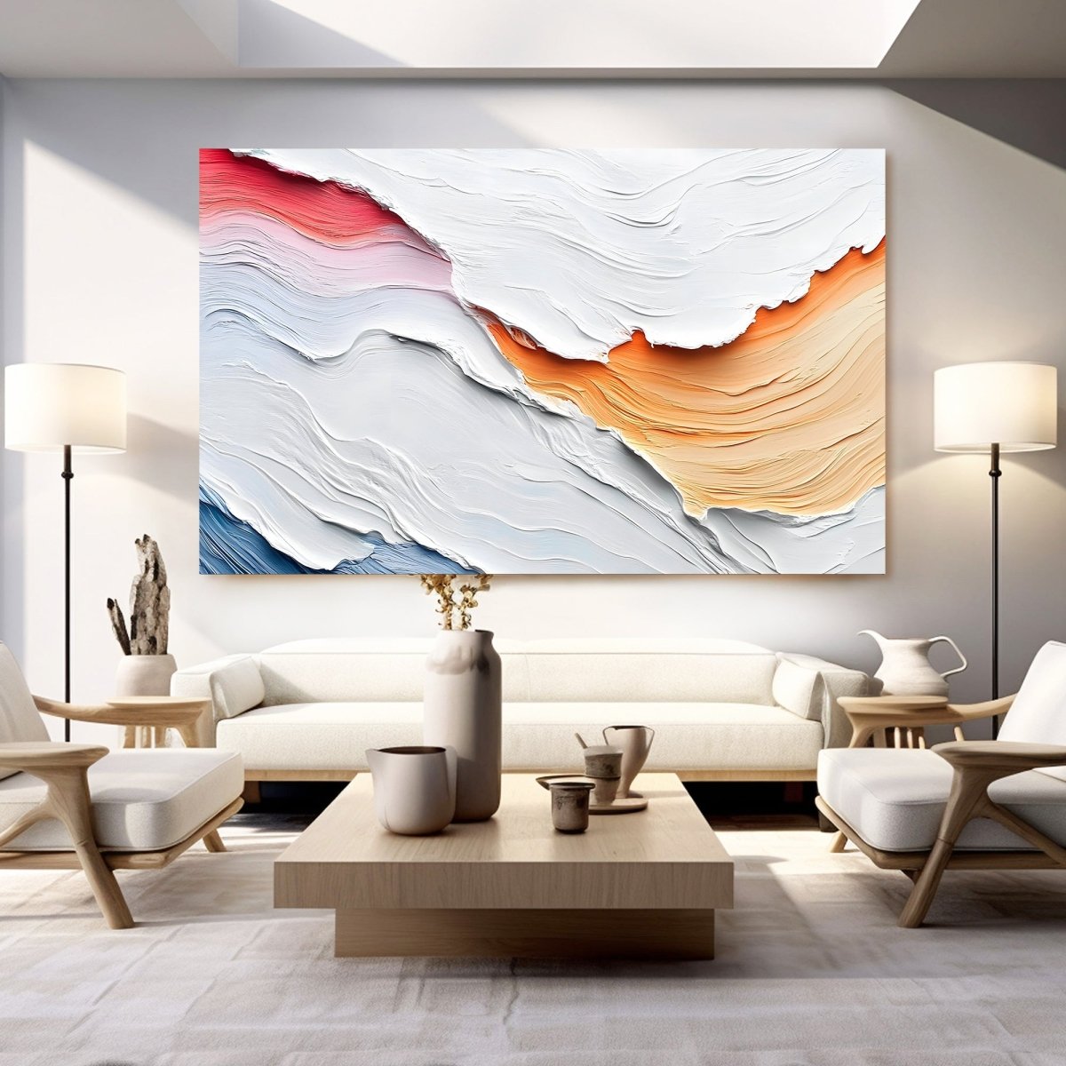 Plaster Art Texture Painting RAB563 - royalbrushart