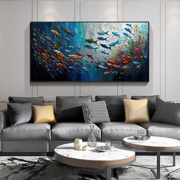 plaster art texture Painting BV248 - royalbrushart
