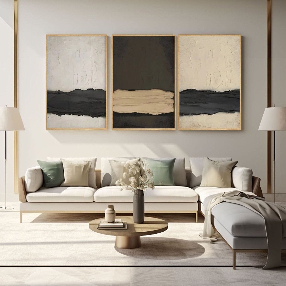 abstract Painting set of 3 RAB986 - royalbrushart