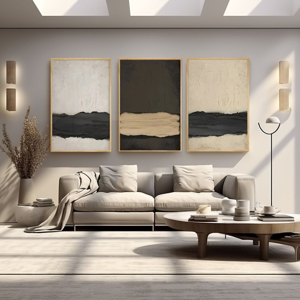 abstract Painting set of 3 RAB986 - royalbrushart
