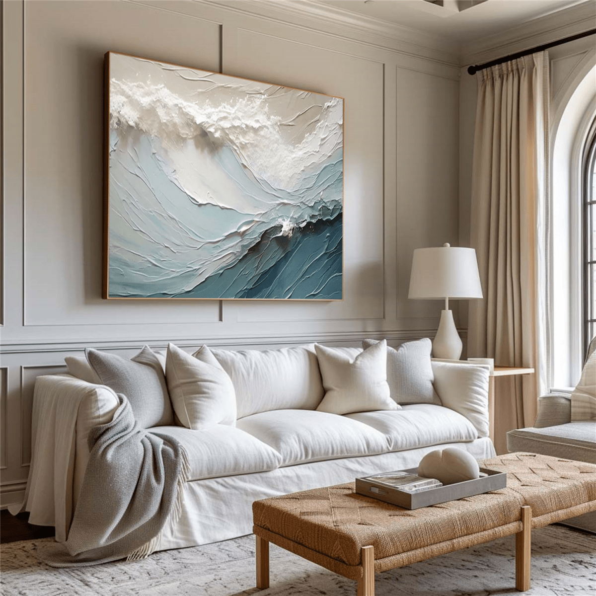 Plaster Art texture Painting RAB009 - royalbrushart