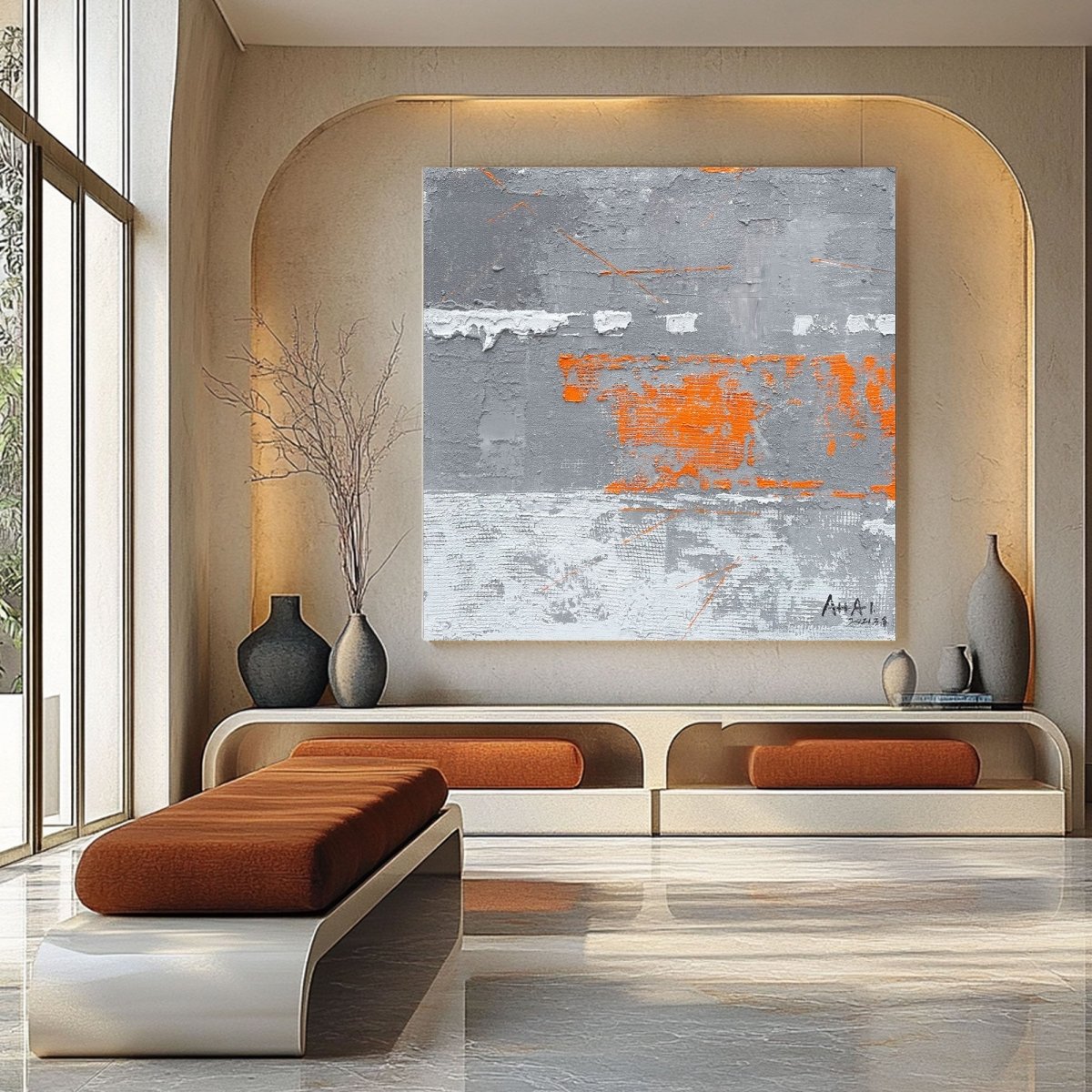 Abstract Painting RAB612 - royalbrushart