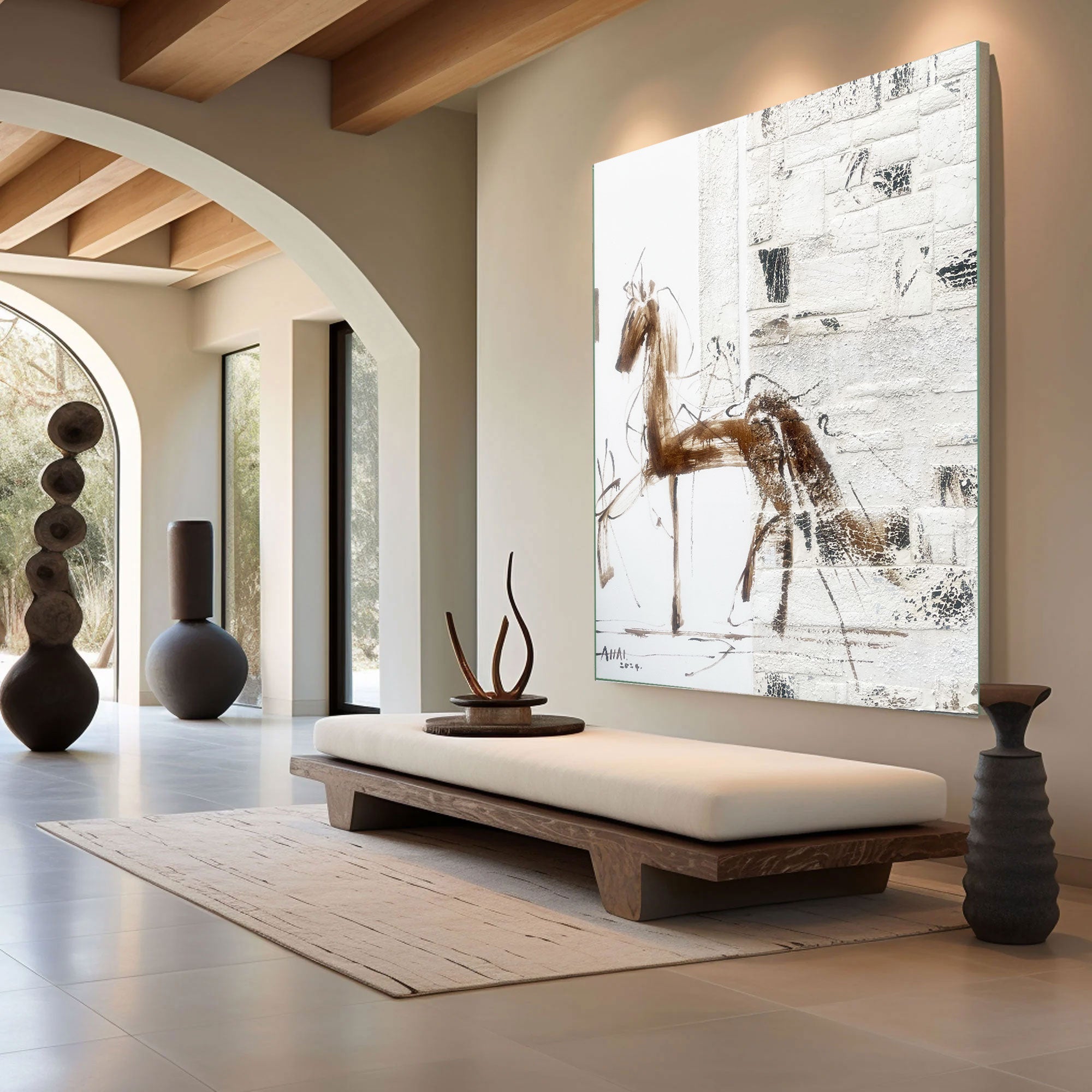 Contemporary Horse Art #LBV426