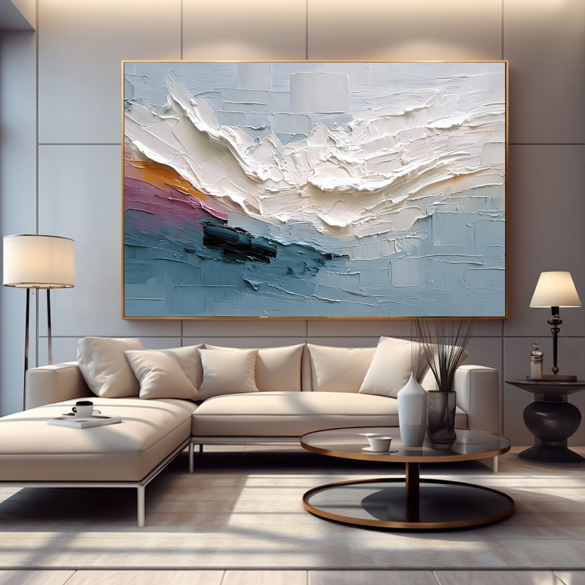 plaster art Texture Painting RAB436 - royalbrushart