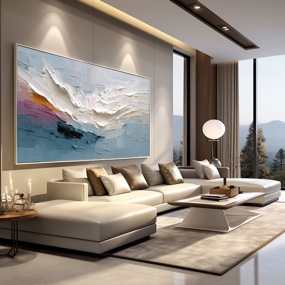 plaster art Texture Painting RAB436 - royalbrushart