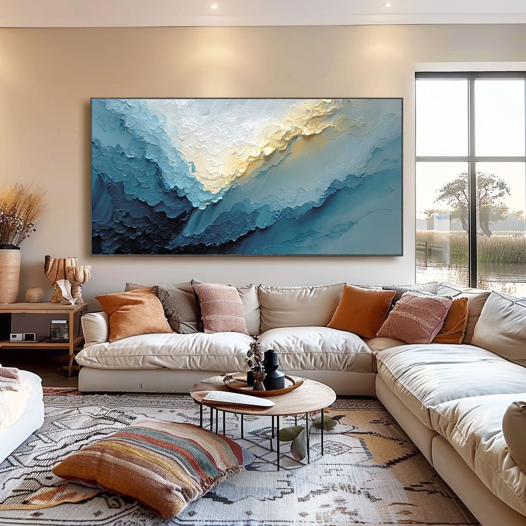 plaster art Texture Painting RAB437 - royalbrushart