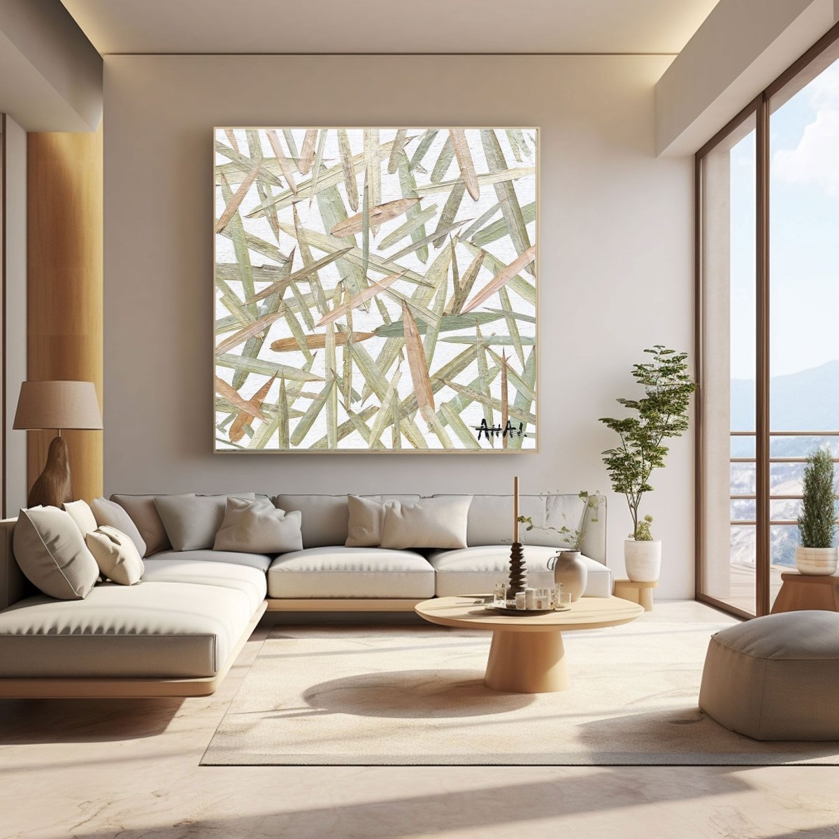 Wabi Sabi Painting RAB538 - royalbrushart