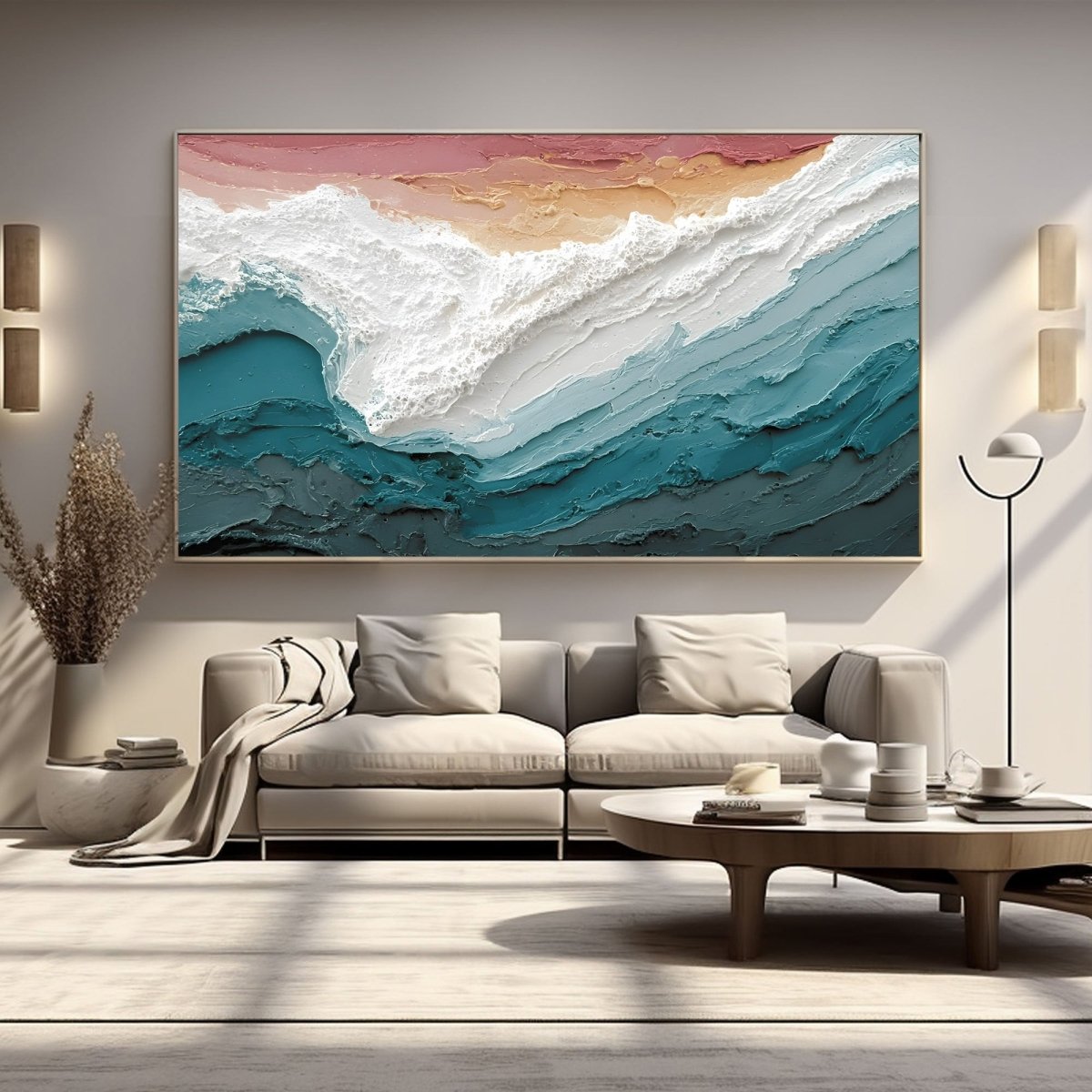 Plaster Art Texture Painting RAB438 - royalbrushart