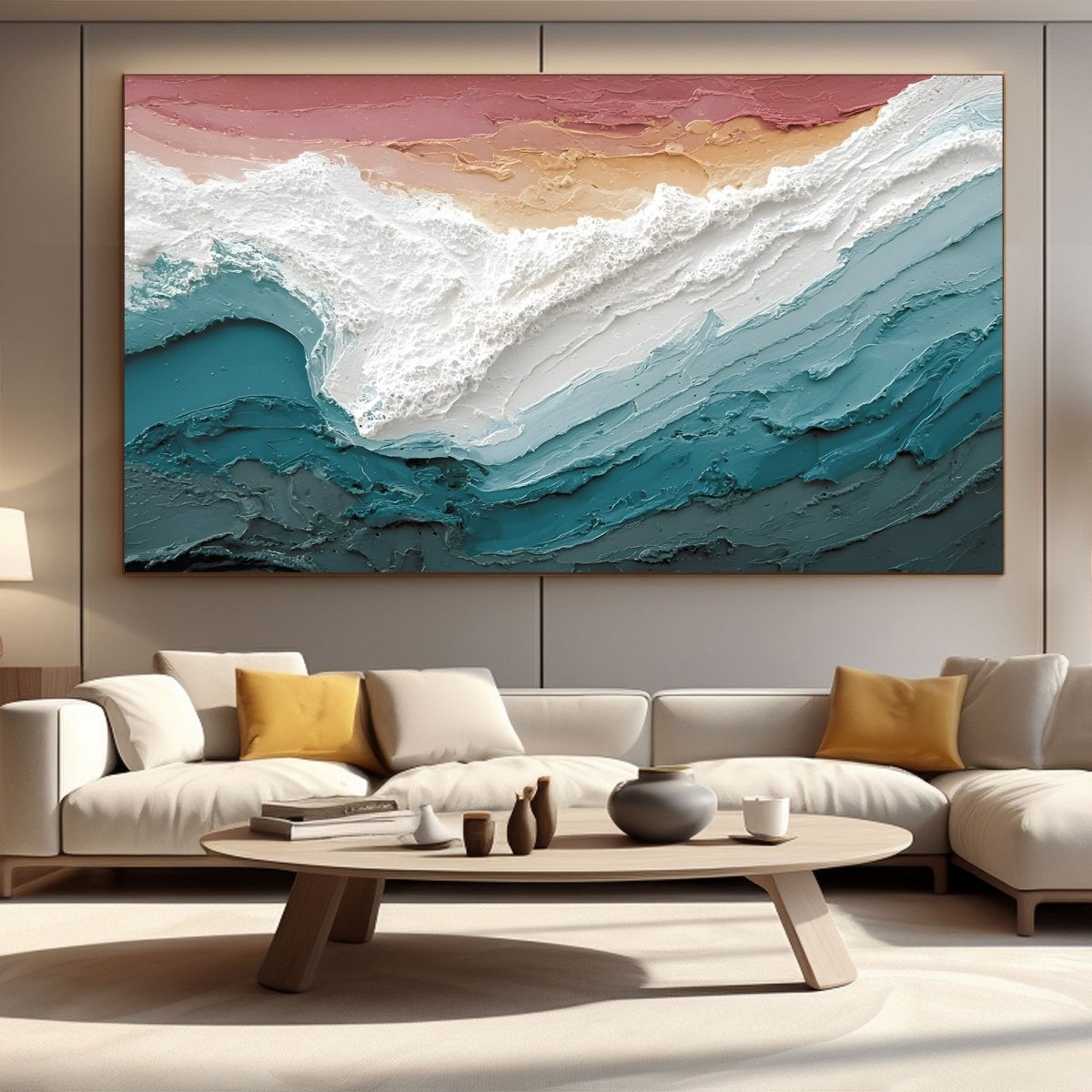 Plaster Art Texture Painting RAB438 - royalbrushart
