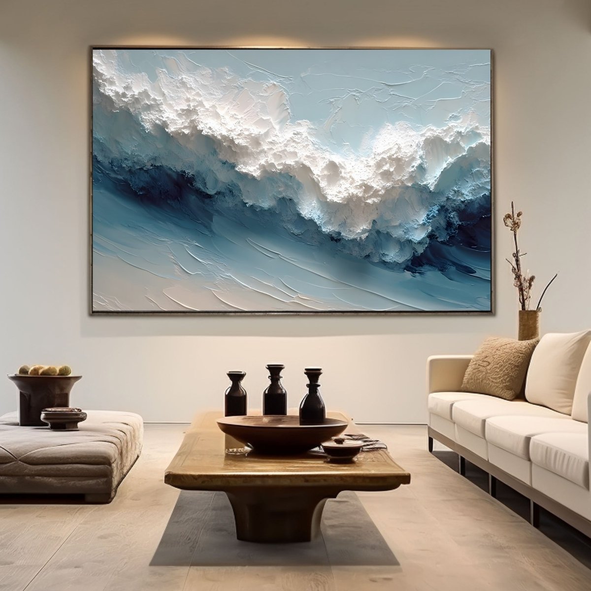 plaster art Texture Painting RAB439 - royalbrushart