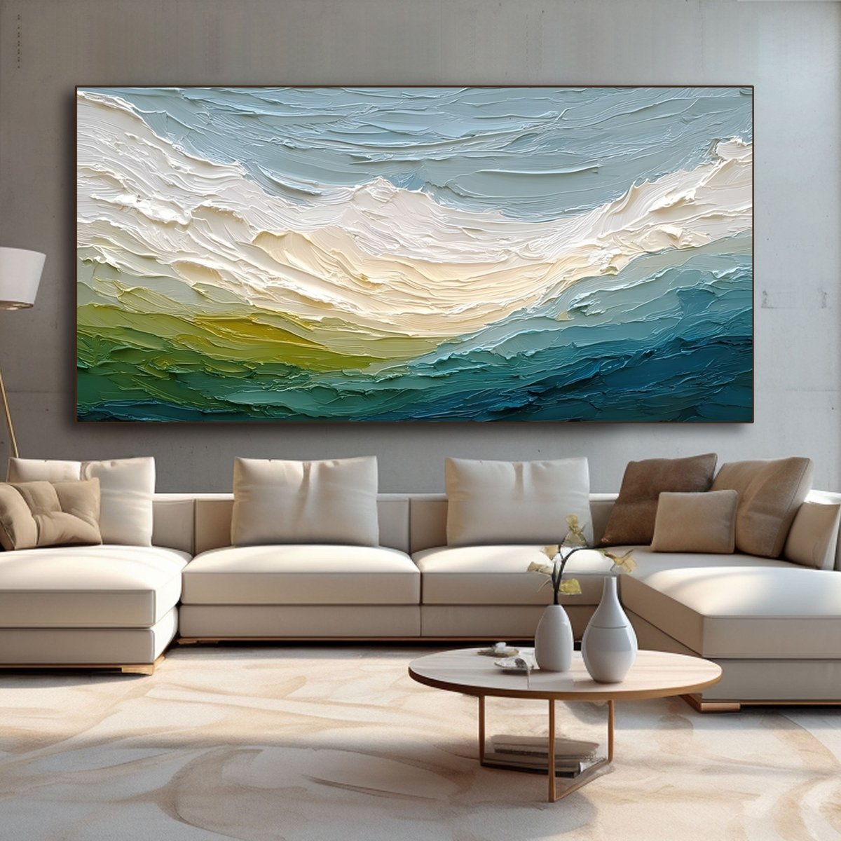 Plaster art texture PaintingRAB441 - royalbrushart