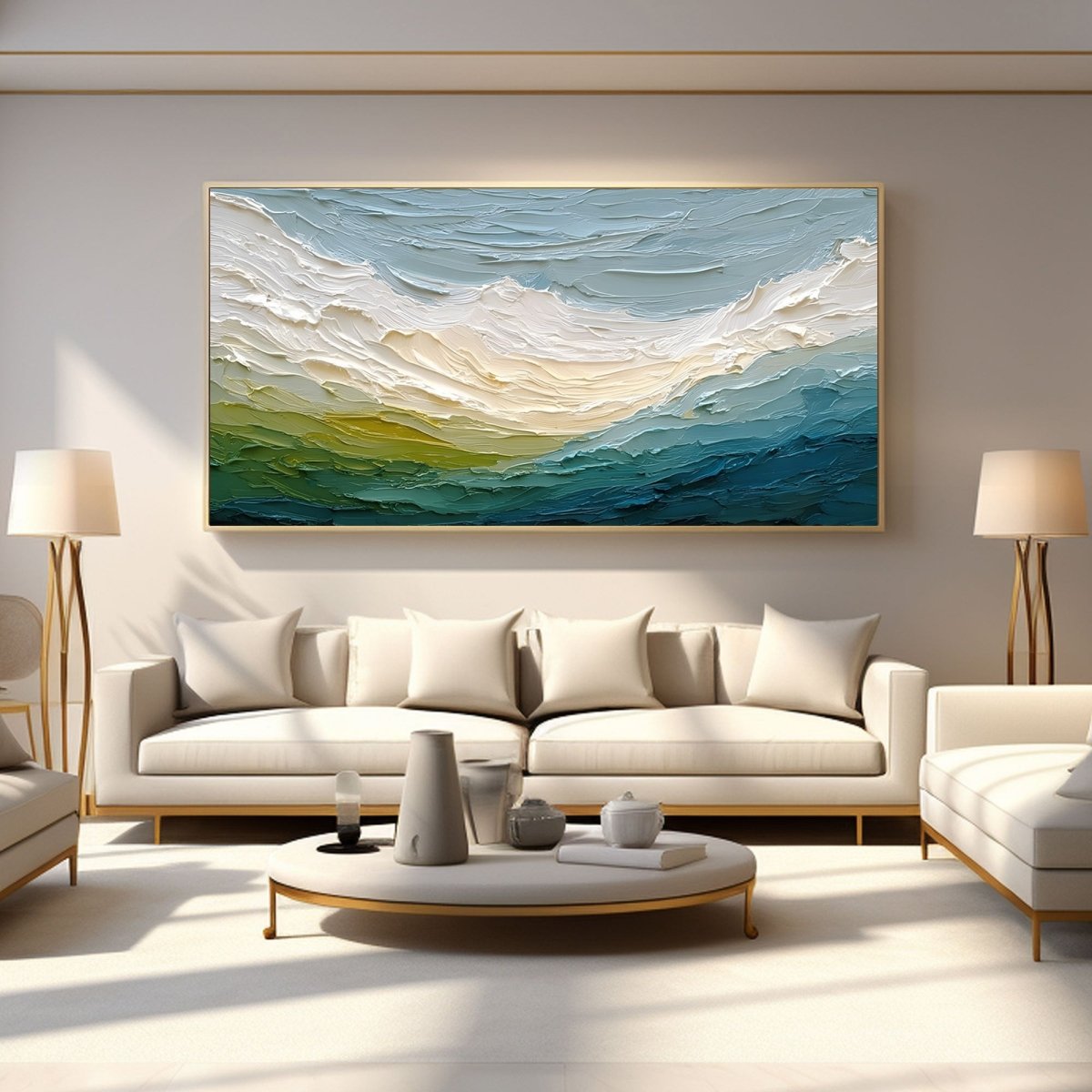 Plaster art texture PaintingRAB441 - royalbrushart