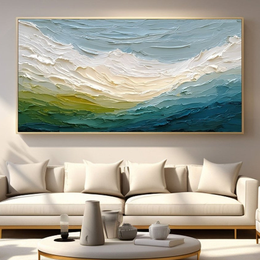 Plaster art texture PaintingRAB441 - royalbrushart