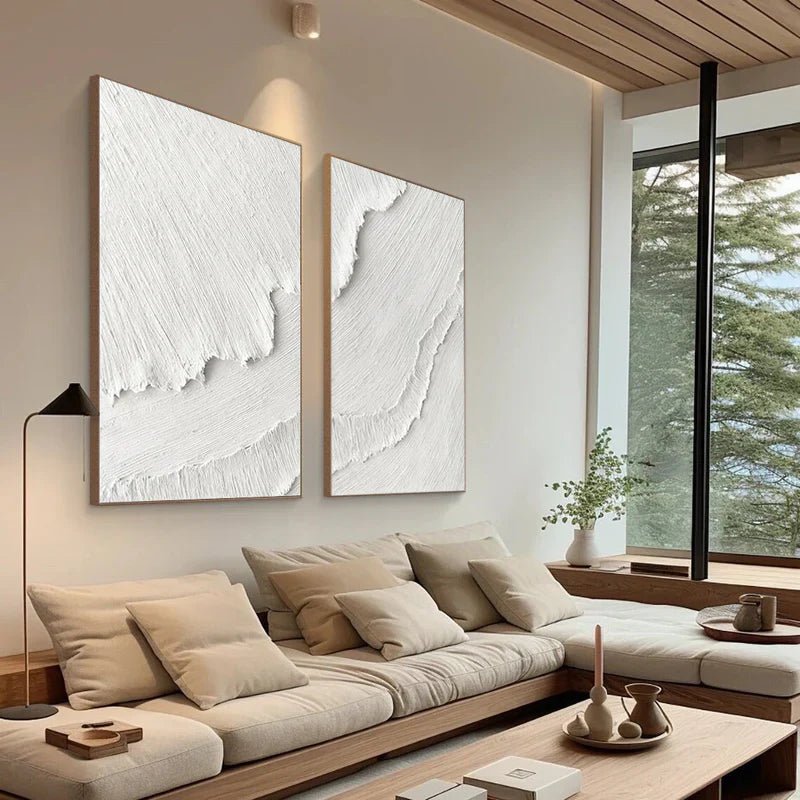 Abstract Painting Set Of 2 RAB641 - royalbrushart