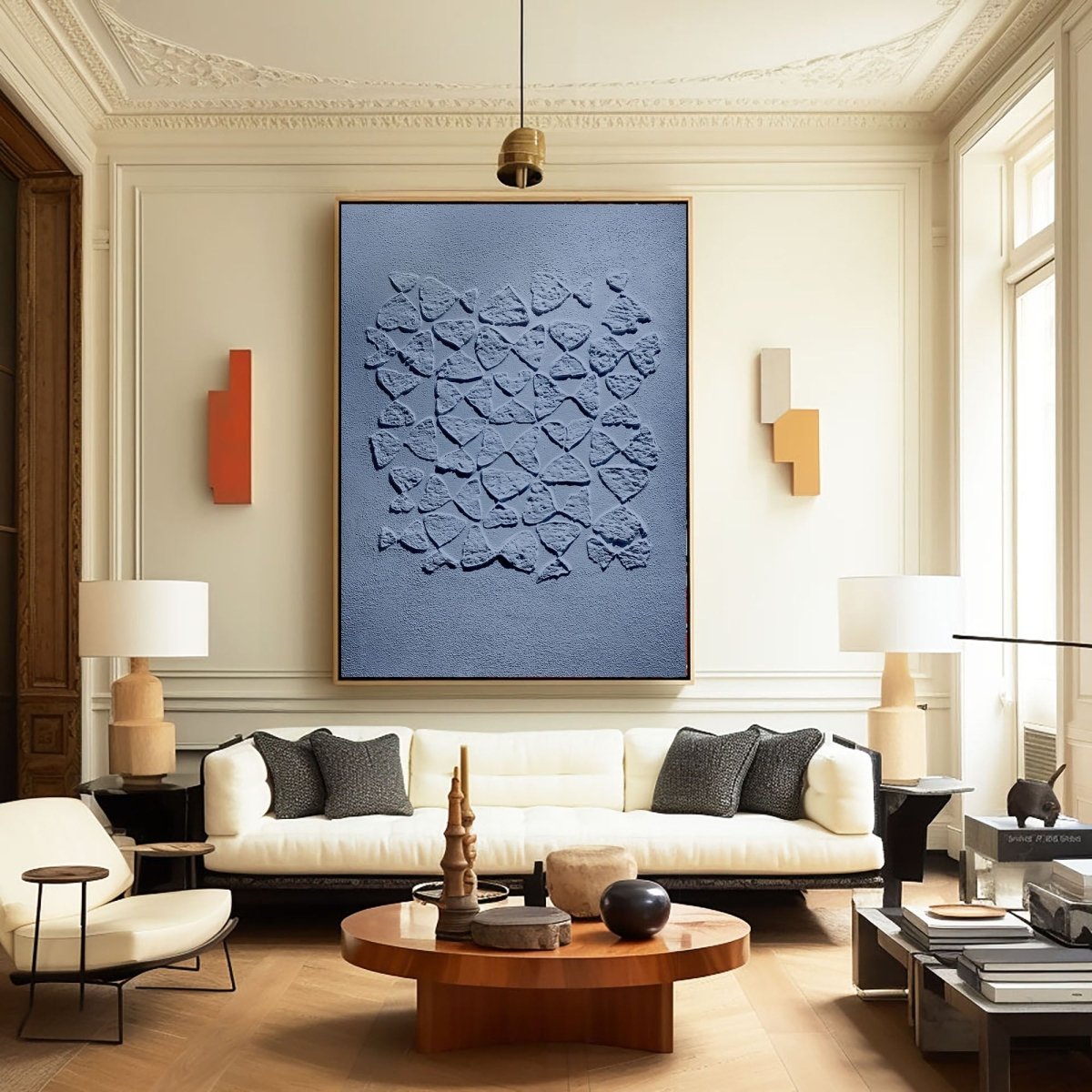 Plaster Art Texture Painting HBV197 - royalbrushart