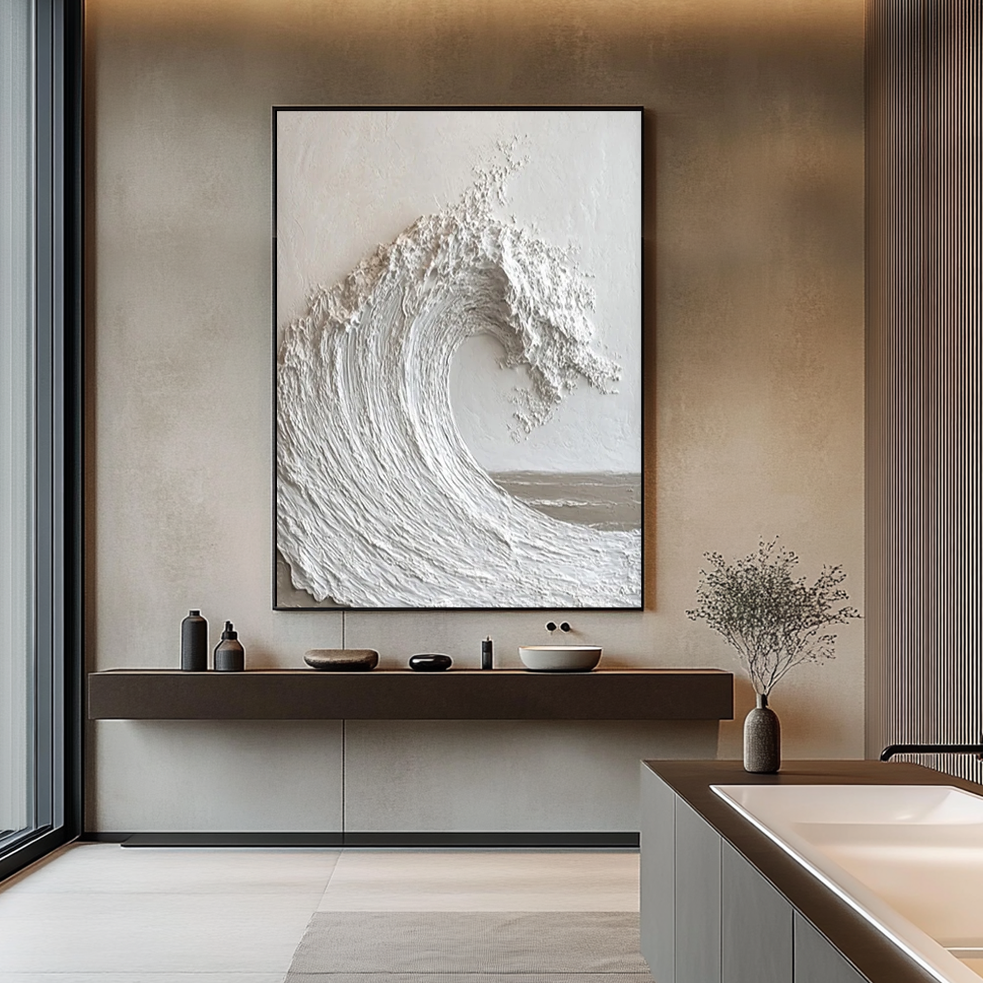 Plaster Art Texture Painting #RAB945