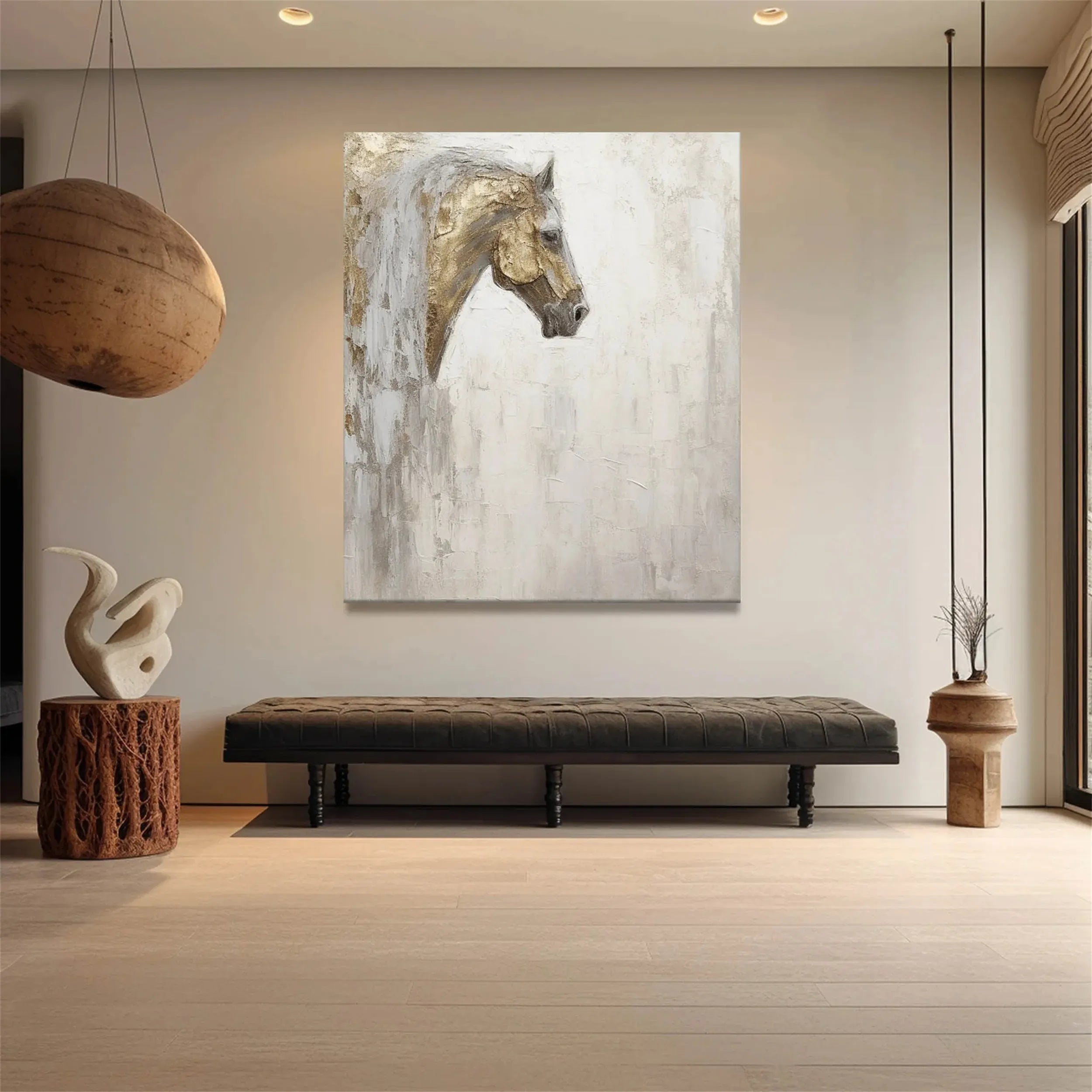 Contemporary Horse Art RAB004 - royalbrushart