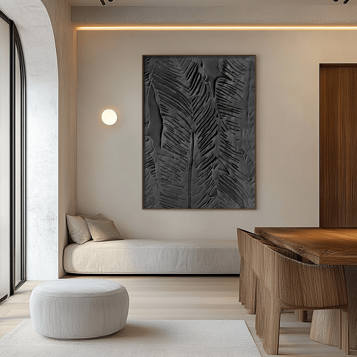 Plaster Art Texture Painting HBV312 - royalbrushart