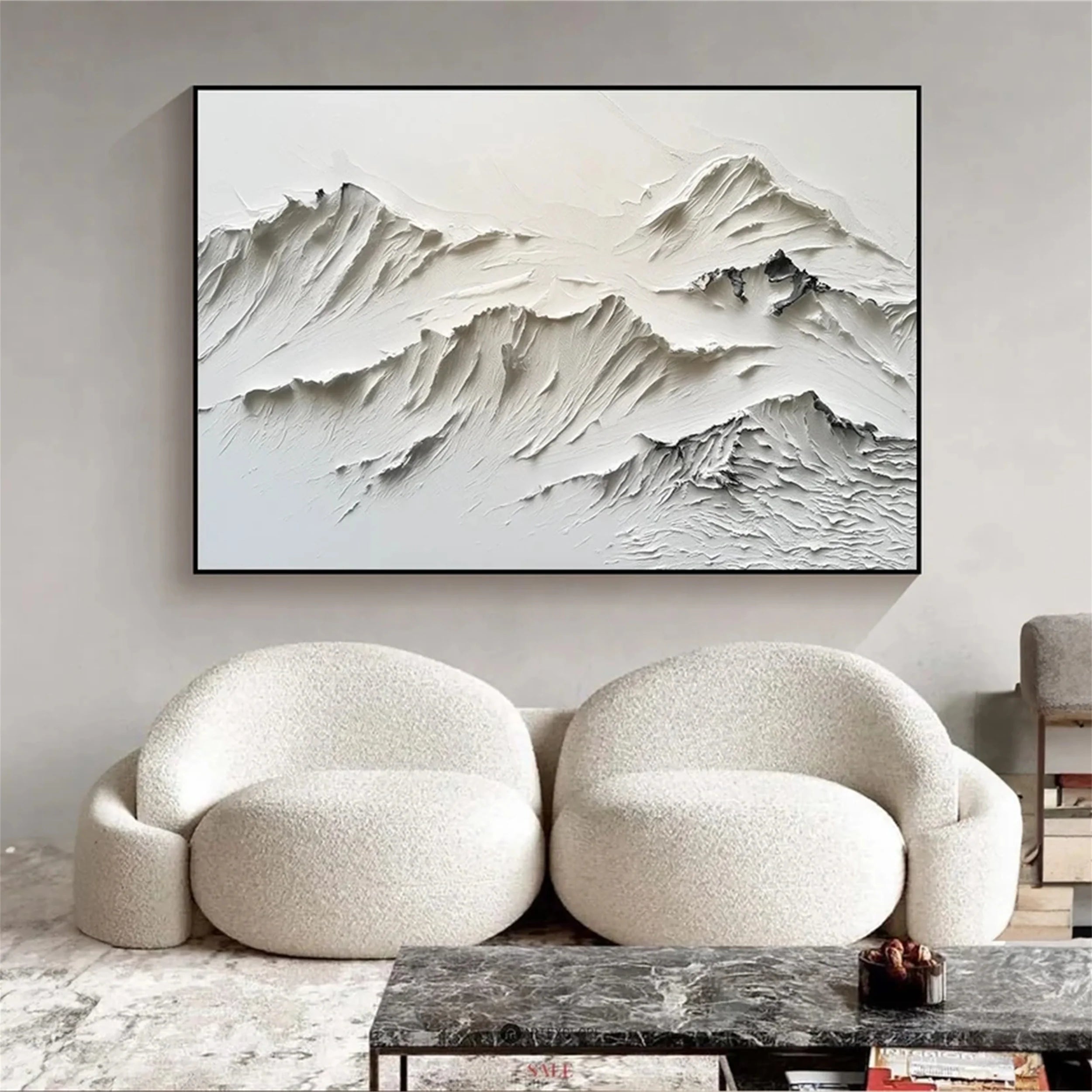 Plaster Art Texture Painting RAB020 - royalbrushart