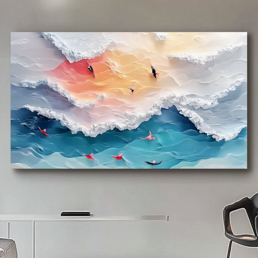 Plaster Art Texture Painting RAB684 - royalbrushart