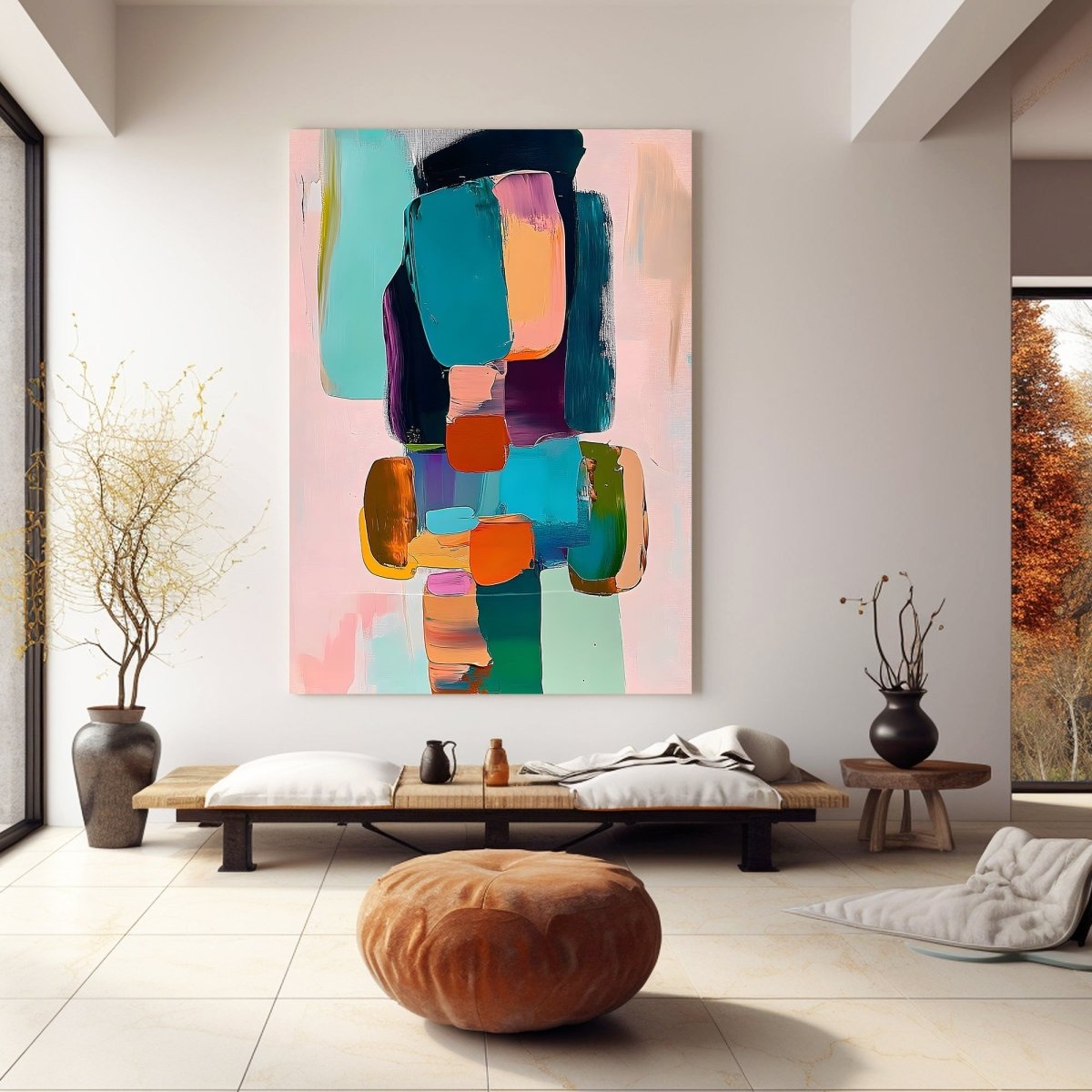 abstract painting RAB297 - royalbrushart