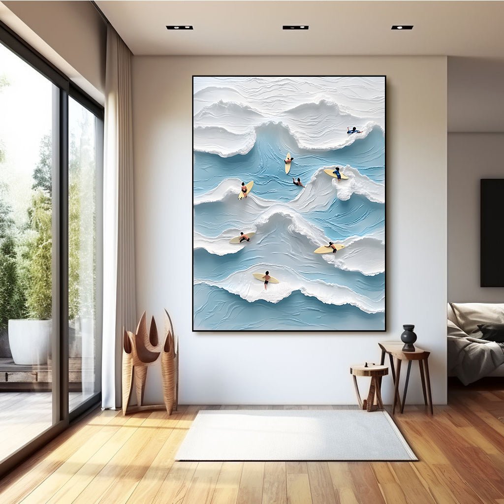 Plaster Art Texture Painting RAB662 - royalbrushart