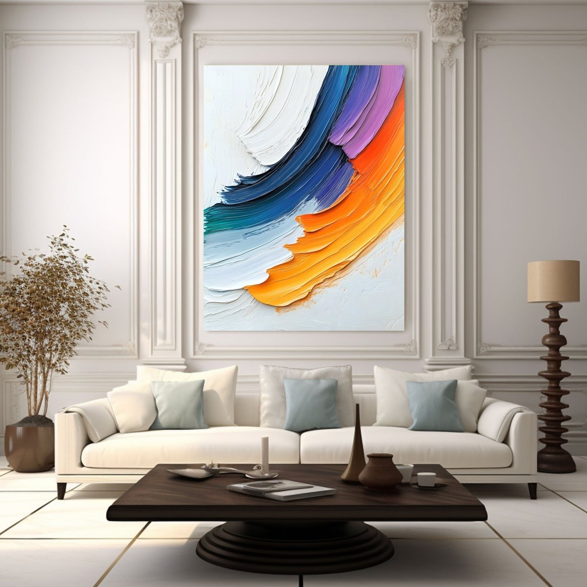 Colorful Painting RAB521 - royalbrushart