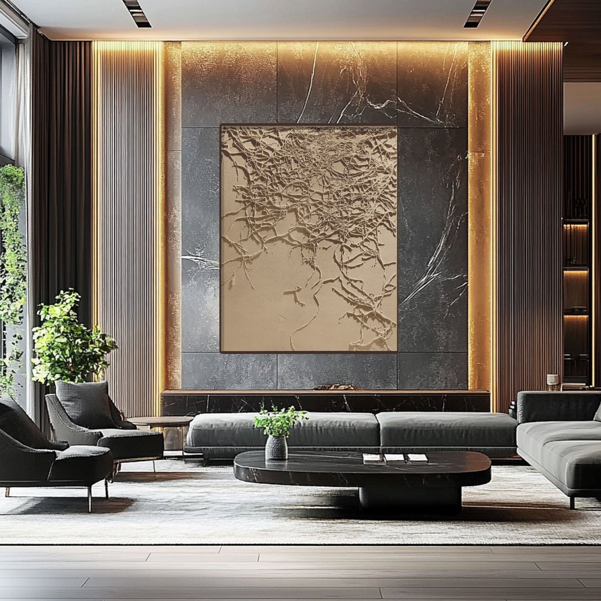 Wabi Sabi Wall Art HBV317 - royalbrushart