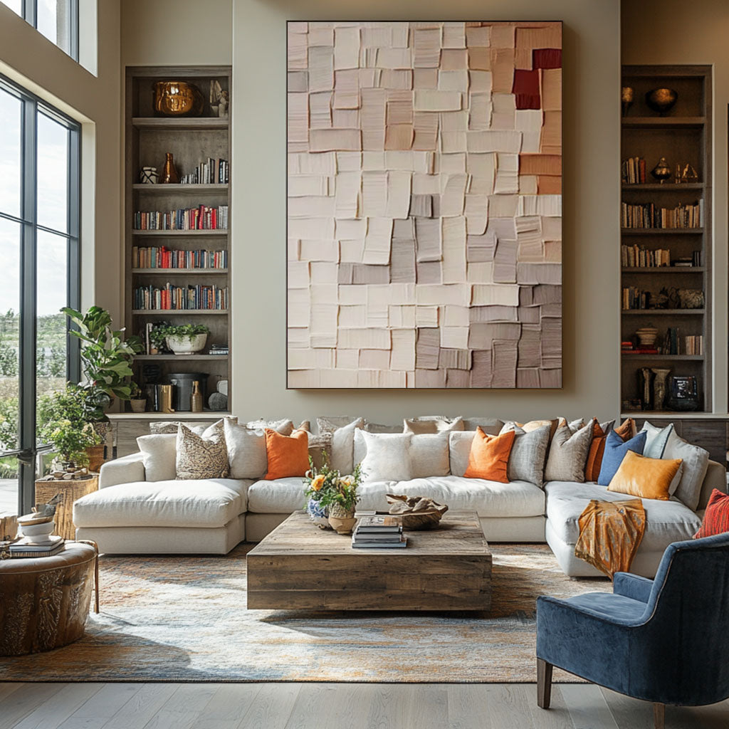 Plaster Art Texture Painting #RAB933