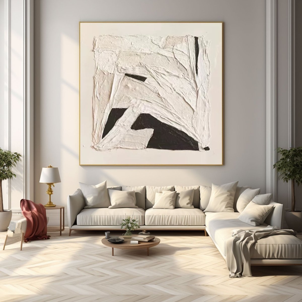 Contemporary Minimalist Art RAB376 - royalbrushart